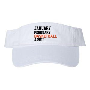 January February Basketball April Madness College Valucap Bio-Washed Visor