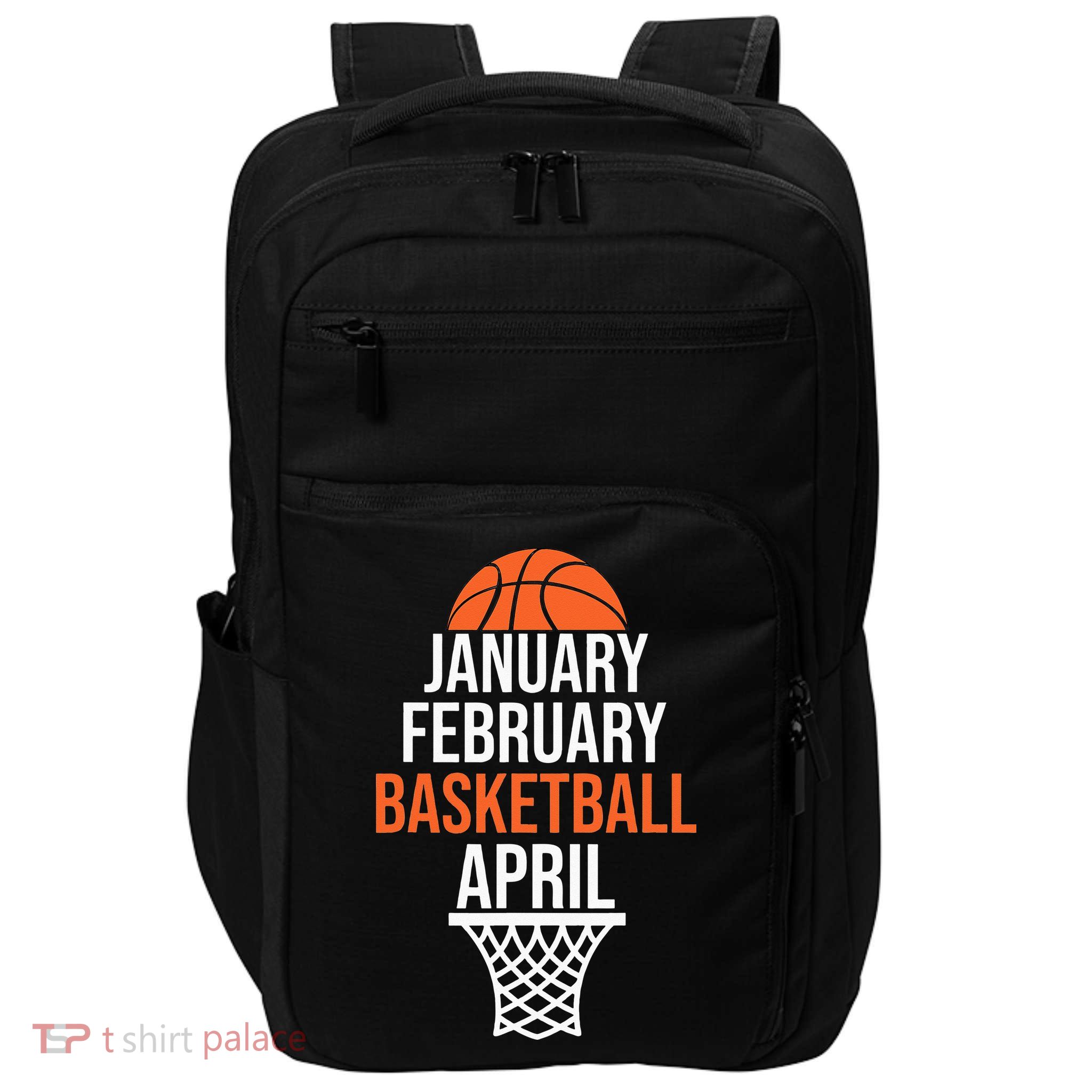 January February Basketball April March College Basketball Impact Tech Backpack
