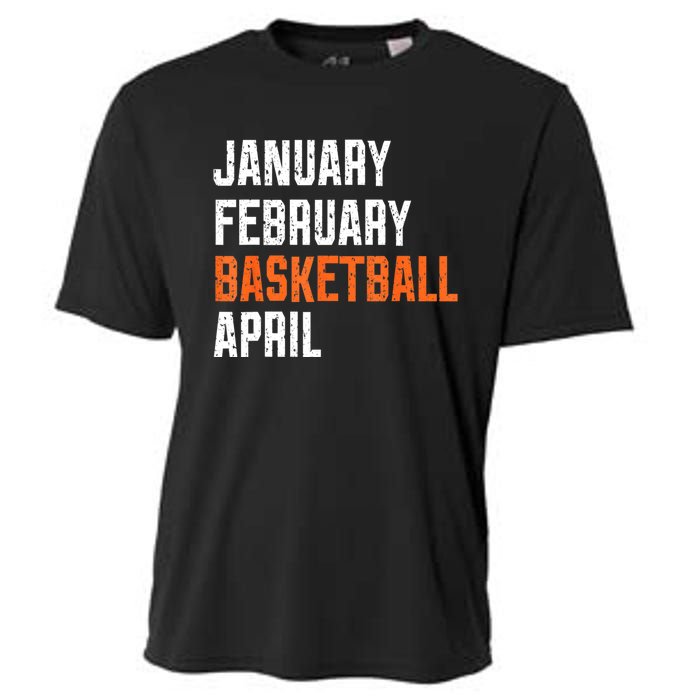 January February Basketball April Cooling Performance Crew T-Shirt