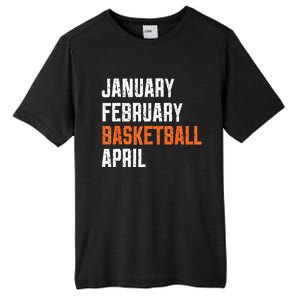 January February Basketball April Tall Fusion ChromaSoft Performance T-Shirt