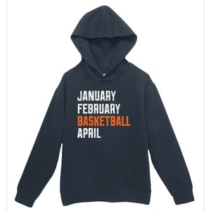 January February Basketball April Urban Pullover Hoodie