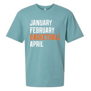 January February Basketball April Sueded Cloud Jersey T-Shirt