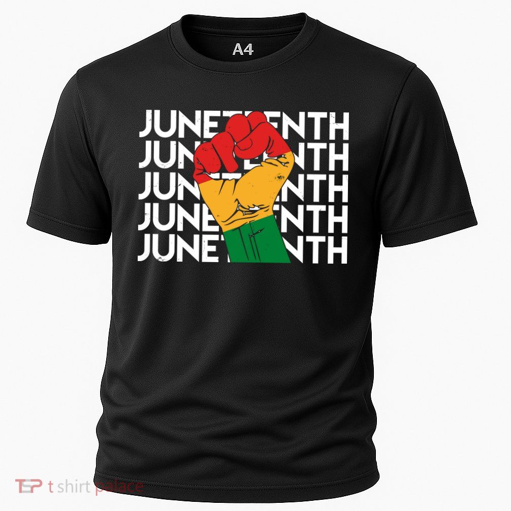 Juneteenth Fist Black Pride Performance Shirt