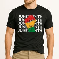 Juneteenth Fist Black Pride Cooling Performance Crew T-Shirt