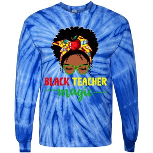 Juneteenth Flag Blm Afro June 19 1865 Black History Cute Gift Tie-Dye Long Sleeve Shirt