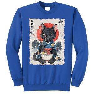 Japanese Funny Cat Ramen Sweatshirt