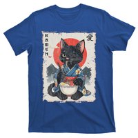 Japanese Funny Cat Ramen T-Shirt