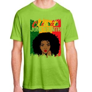 Juneteenth Freedom Celebrate Melanin African American Great Gift Adult ChromaSoft Performance T-Shirt