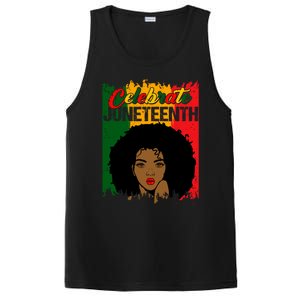 Juneteenth Freedom Celebrate Melanin African American Great Gift PosiCharge Competitor Tank