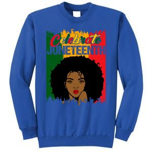 Juneteenth Freedom Celebrate Melanin African American Great Gift Sweatshirt