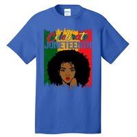 Juneteenth Freedom Celebrate Melanin African American Great Gift Tall T-Shirt