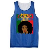 Juneteenth Freedom Celebrate Melanin African American Great Gift Mesh Reversible Basketball Jersey Tank