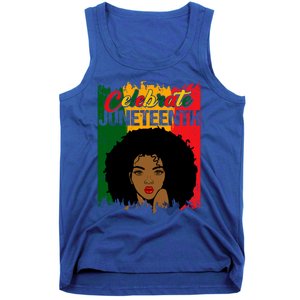 Juneteenth Freedom Celebrate Melanin African American Great Gift Tank Top