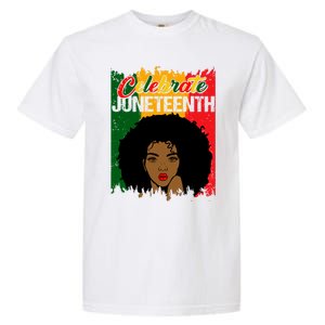 Juneteenth Freedom Celebrate Melanin African American Great Gift Garment-Dyed Heavyweight T-Shirt