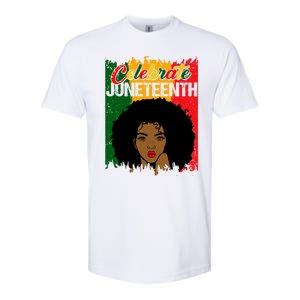 Juneteenth Freedom Celebrate Melanin African American Great Gift Softstyle CVC T-Shirt