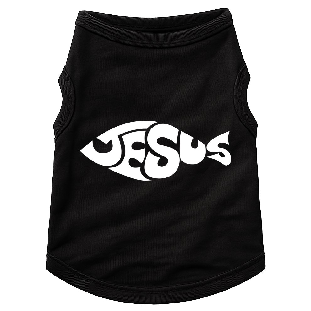 Jesus Fish Christian Doggie Tank
