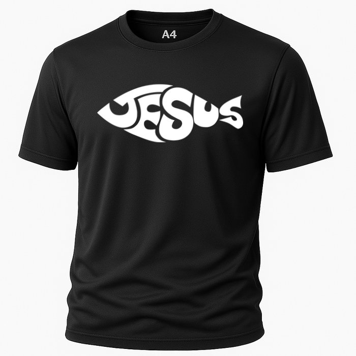 Jesus Fish Christian Performance Shirt
