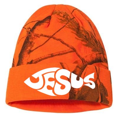 Jesus Fish Christian Kati Licensed 12" Camo Beanie