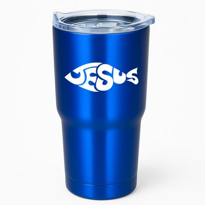 Jesus Fish Christian Tumbler