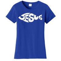 Jesus Fish Christian Women's T-Shirt