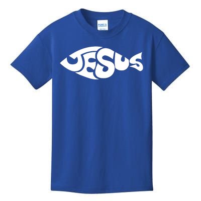 Jesus Fish Christian Kids T-Shirt