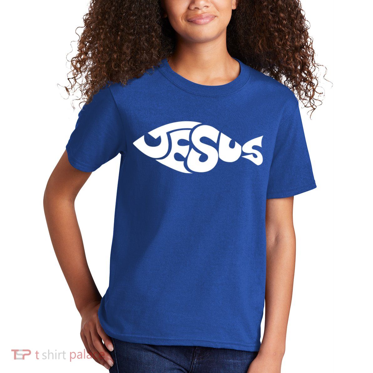 Jesus Fish Christian Kids T-Shirt