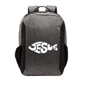 Jesus Fish Christian Vector Backpack