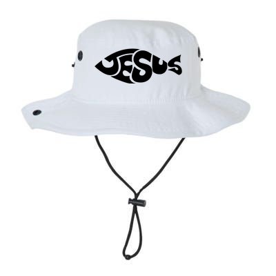 Jesus Fish Christian Legacy Cool Fit Booney Bucket Hat