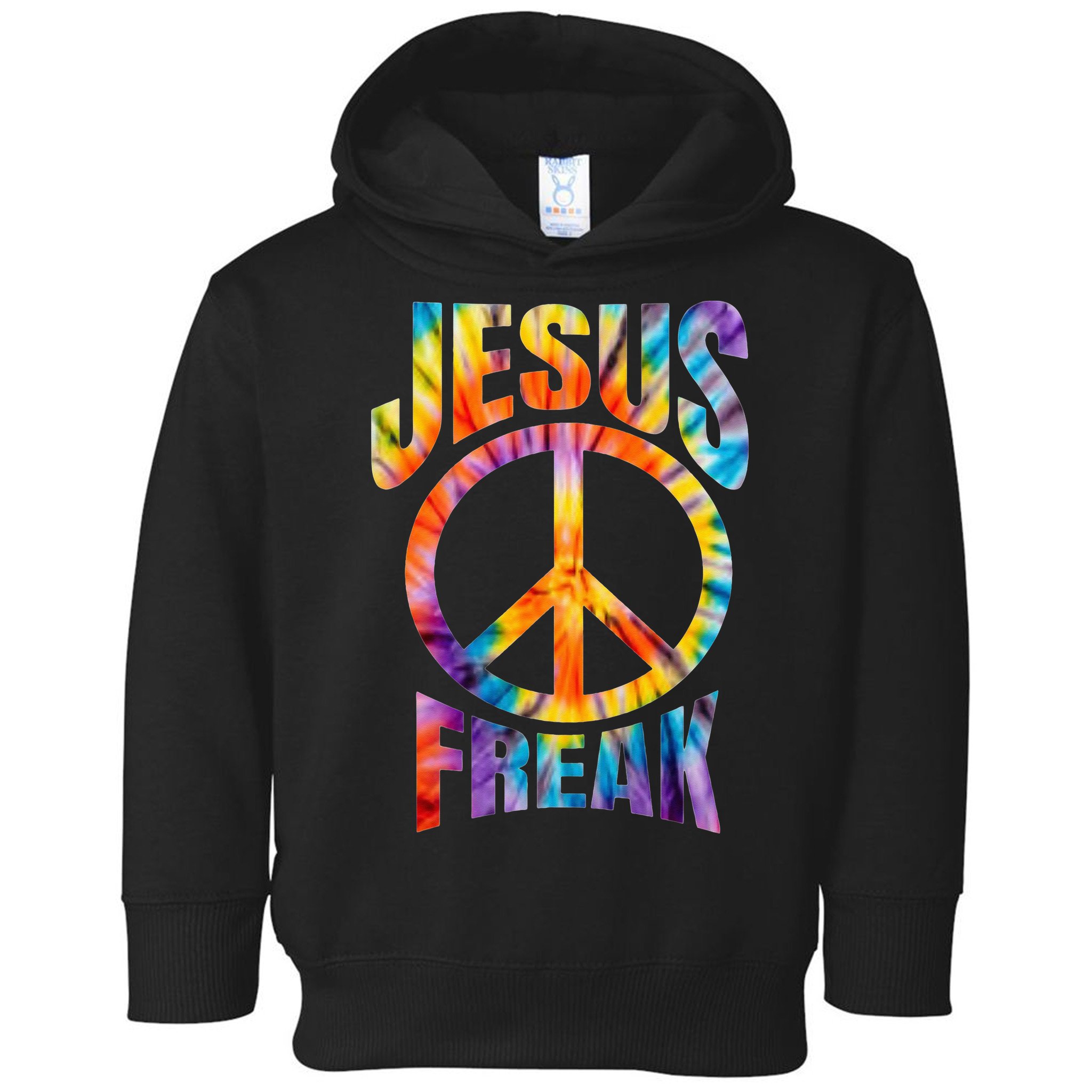 Jesus Freak Christian Retro Vintage Cool Toddler Hoodie