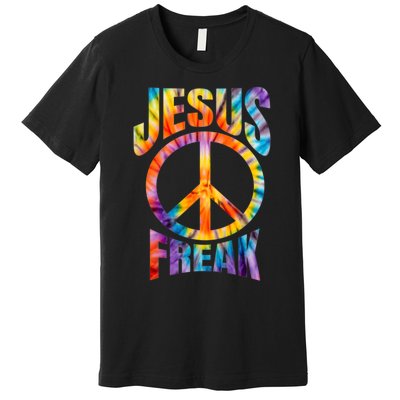 Jesus Freak Christian Retro Lettering Premium T-Shirt