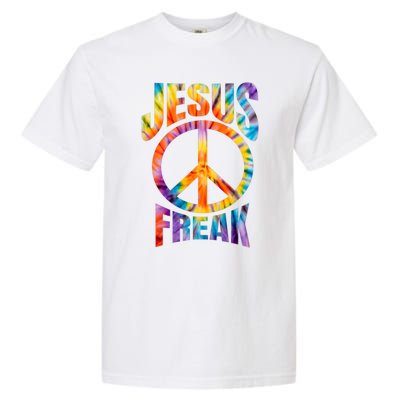 Jesus Freak Christian Retro Lettering Garment-Dyed Heavyweight T-Shirt