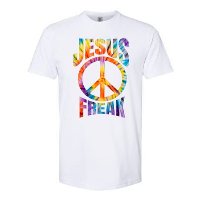 Jesus Freak Christian Retro Lettering Softstyle CVC T-Shirt