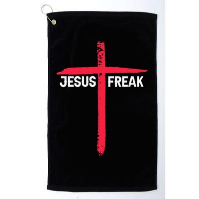 Jesus Freak Christian Religious Faith Cross Golf Towel