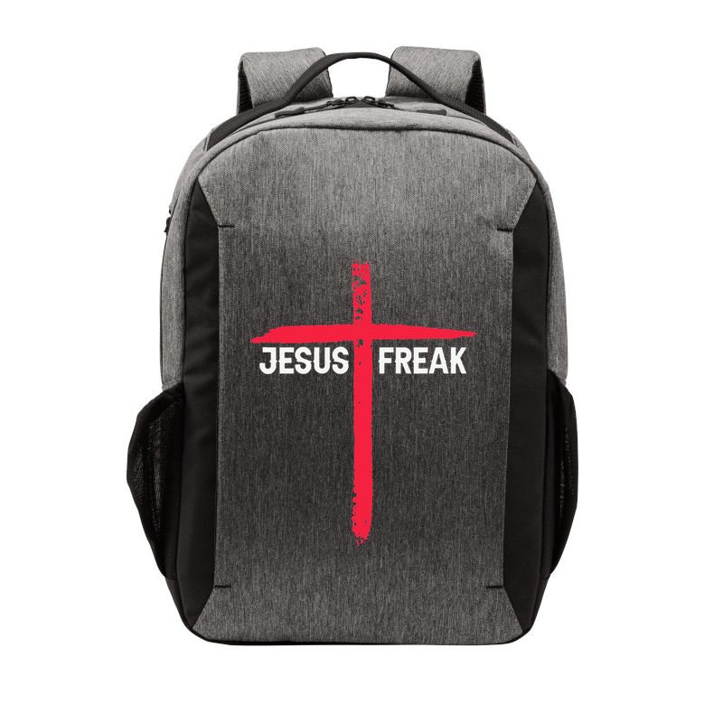 Jesus Freak Christian Religious Faith Cross Vector Backpack