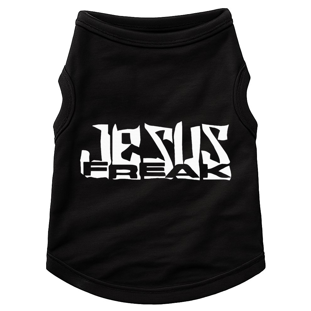 Jesus Freak Christmas Christian Doggie Tank