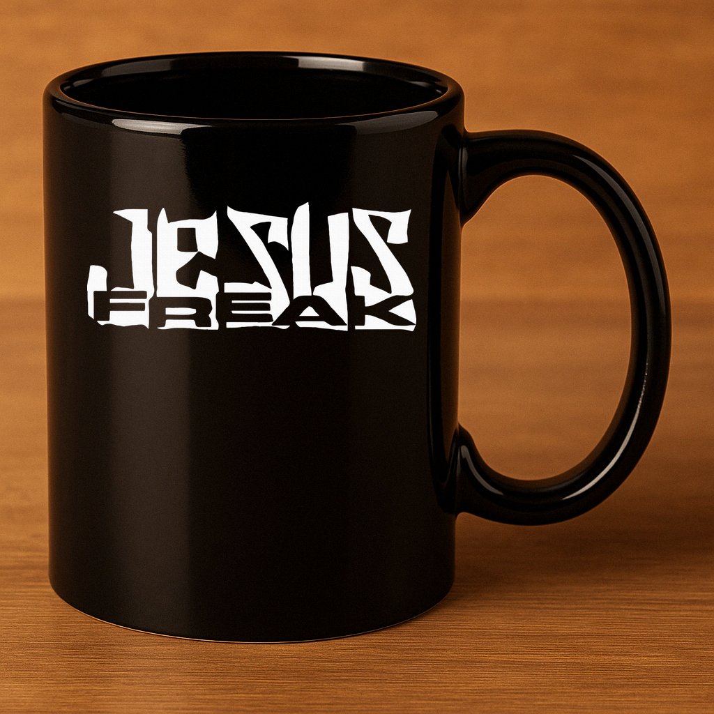 Jesus Freak Christmas Christian 11oz C Handle Ceramic Mug