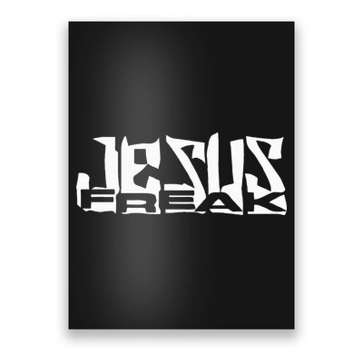 Jesus Freak Christmas Christian Poster