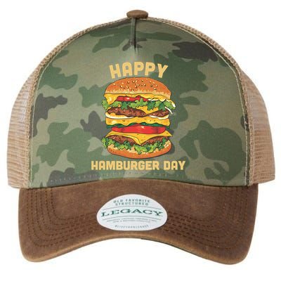 Junk Food Cheeseburger Hamburger Day Burger Fries Gift Legacy Tie Dye Trucker Hat