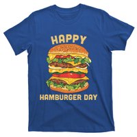 Junk Food Cheeseburger Hamburger Day Burger Fries Gift T-Shirt