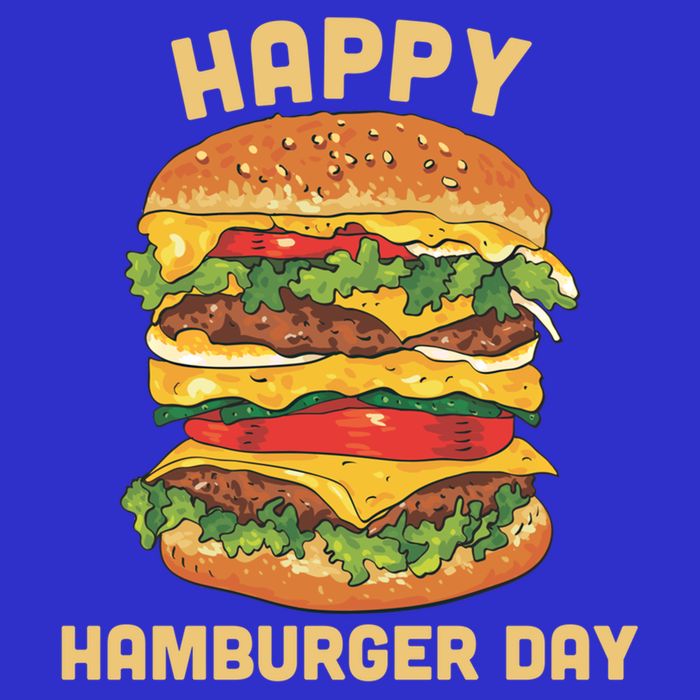 Junk Food Cheeseburger Hamburger Day Burger Fries Gift T-Shirt