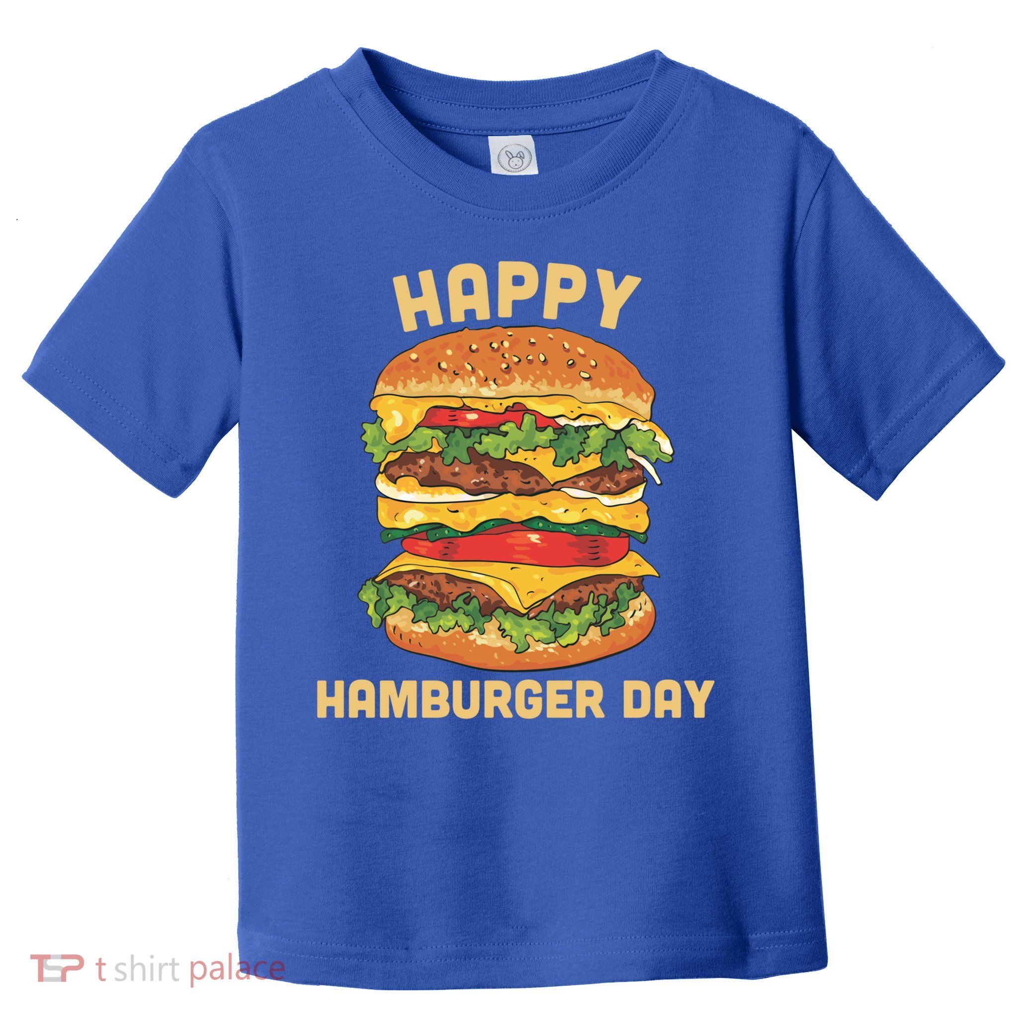 Junk Food Cheeseburger Hamburger Day Burger Fries Gift Toddler T-Shirt