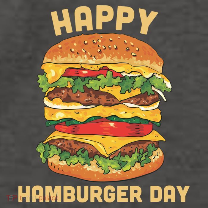 Junk Food Cheeseburger Hamburger Day Burger Fries Gift Vector Backpack