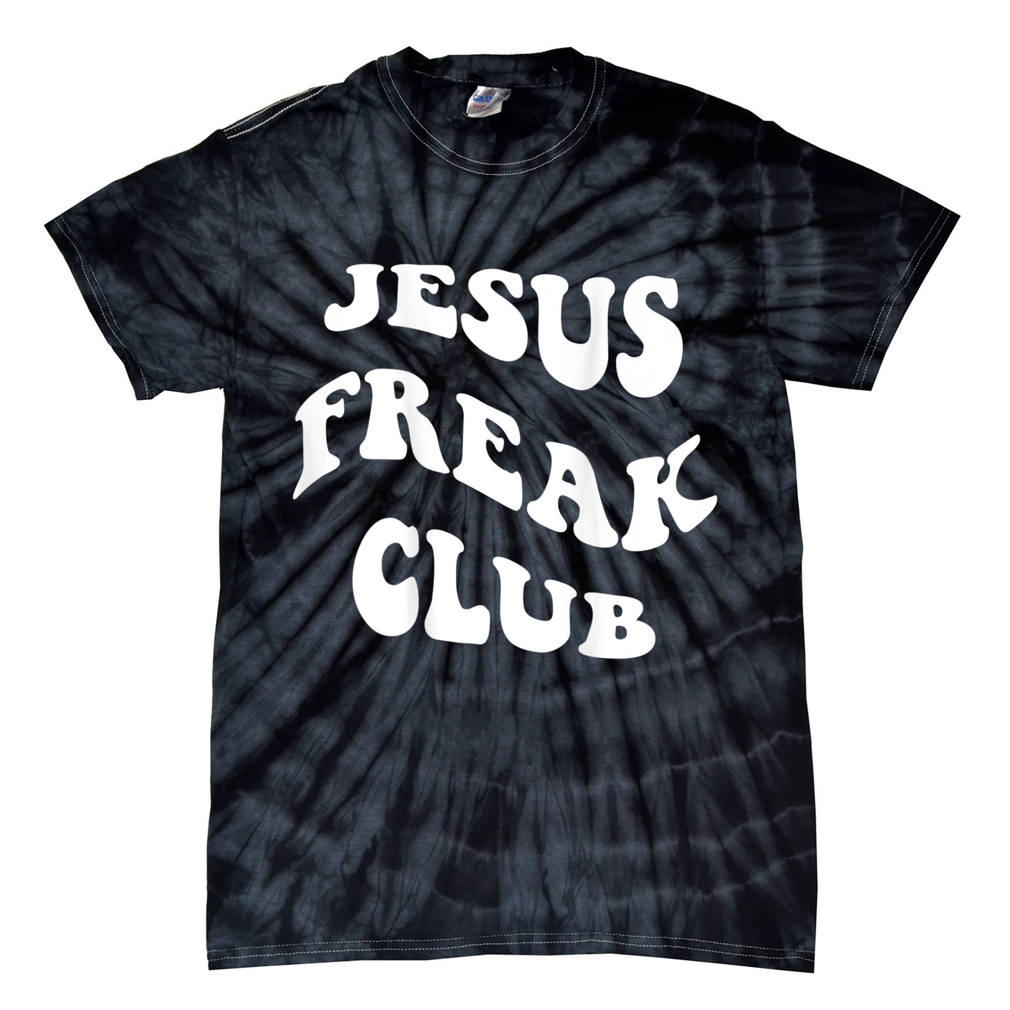 Jesus Freak Club Lover Tie-Dye T-Shirt