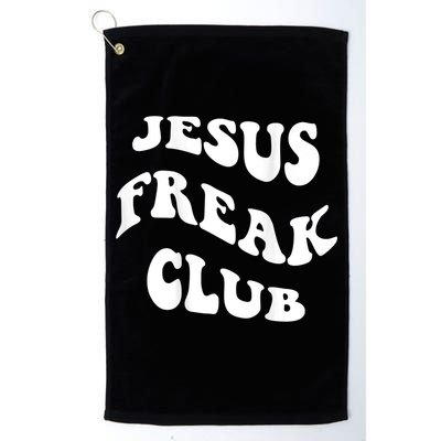 Jesus Freak Club Lover Golf Towel