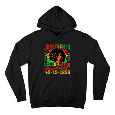 Juneteenth Flag Celebrating Black Freedom Juneteenth 1865 Hoodie