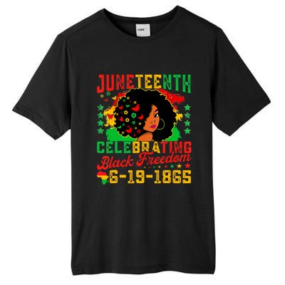 Juneteenth Flag Celebrating Black Freedom Juneteenth 1865 Tall Fusion ChromaSoft Performance T-Shirt