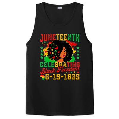 Juneteenth Flag Celebrating Black Freedom Juneteenth 1865 PosiCharge Competitor Tank