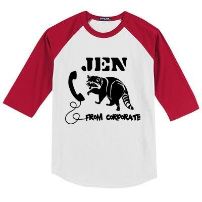 Jen From Corporate Kids Colorblock Raglan Jersey