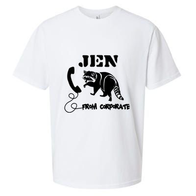 Jen From Corporate Sueded Cloud Jersey T-Shirt