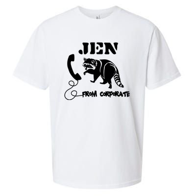 Jen From Corporate Sueded Cloud Jersey T-Shirt